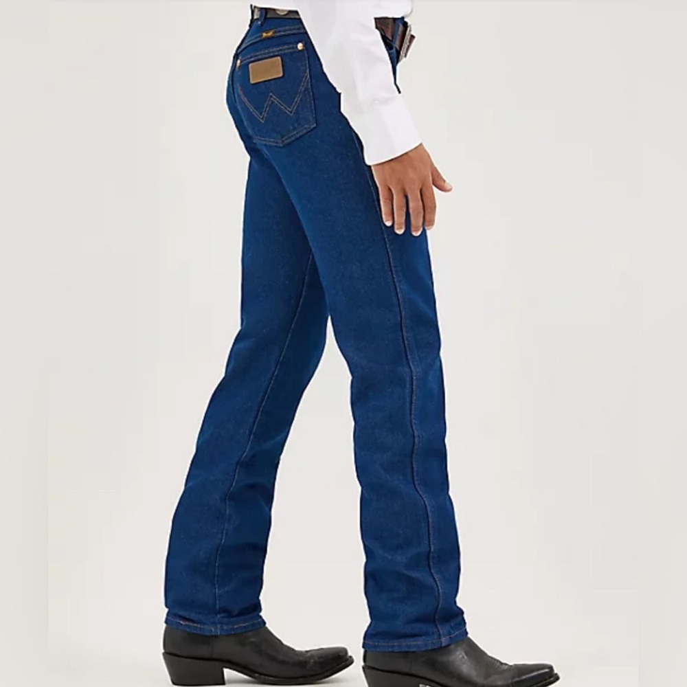 Wrangler Cowboy Cut Dark Denim Jeans 32×30